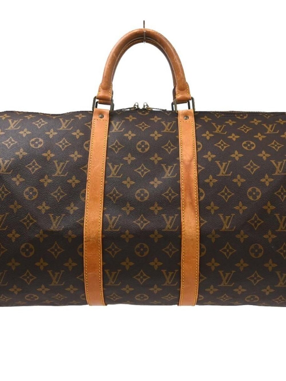 LOUIS VUITTON KEEPALL 50 TRAVEL HANDBAG MONOGRAM